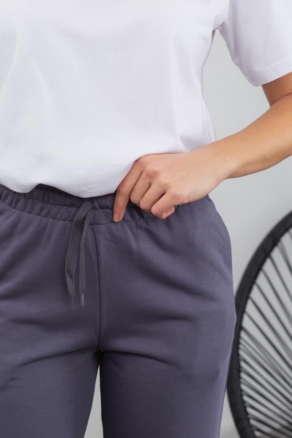 Штаны женские AKSAN XS Темно-серый (23.2196_dark-gray_40(XS)) - фото 3 Штаны женские AKSAN XS Темно-серый (23.2196_dark-gray_40(XS)) - фото 3