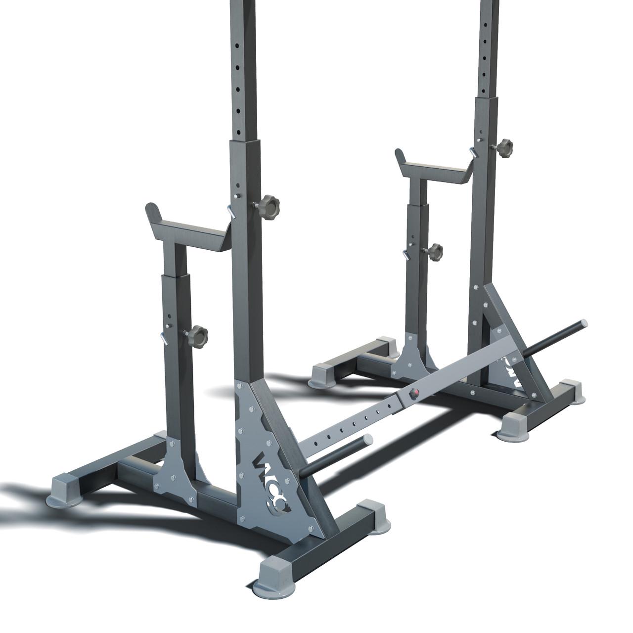 Стійки під штангу Bugai Pro 3в1 жим/присідання/бруси WCG (WDS333) - фото 2 Стійки під штангу Bugai Pro 3в1 жим/присідання/бруси WCG (WDS333) - фото 2