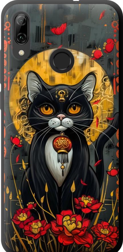 Чехол на Huawei P Smart 2019 China Cat (6134b-1634-42517)