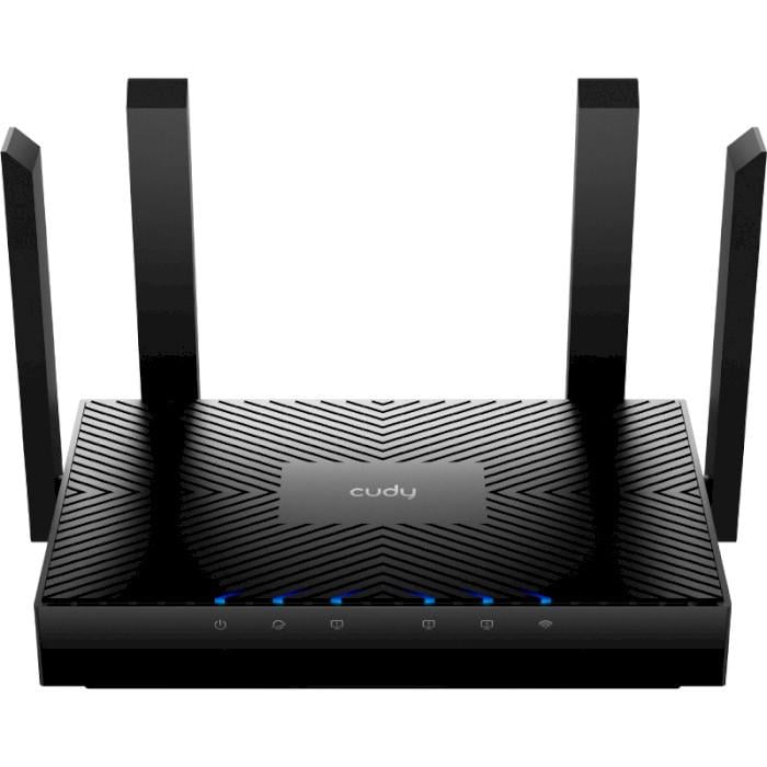 Маршрутизатор Cudy WR3000 AX3000 Gigabit Wi-Fi 6 Mesh Router Black (WR3000) - фото 1