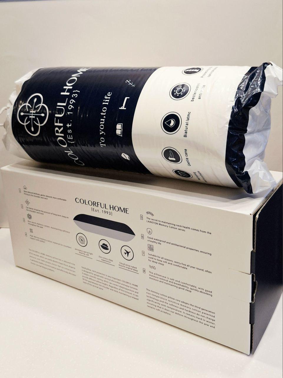 Ортопедична подушка Colorful Home з ефектом пам'яті (1224) - фото 2 Ортопедична подушка Colorful Home з ефектом пам'яті (1224) - фото 2