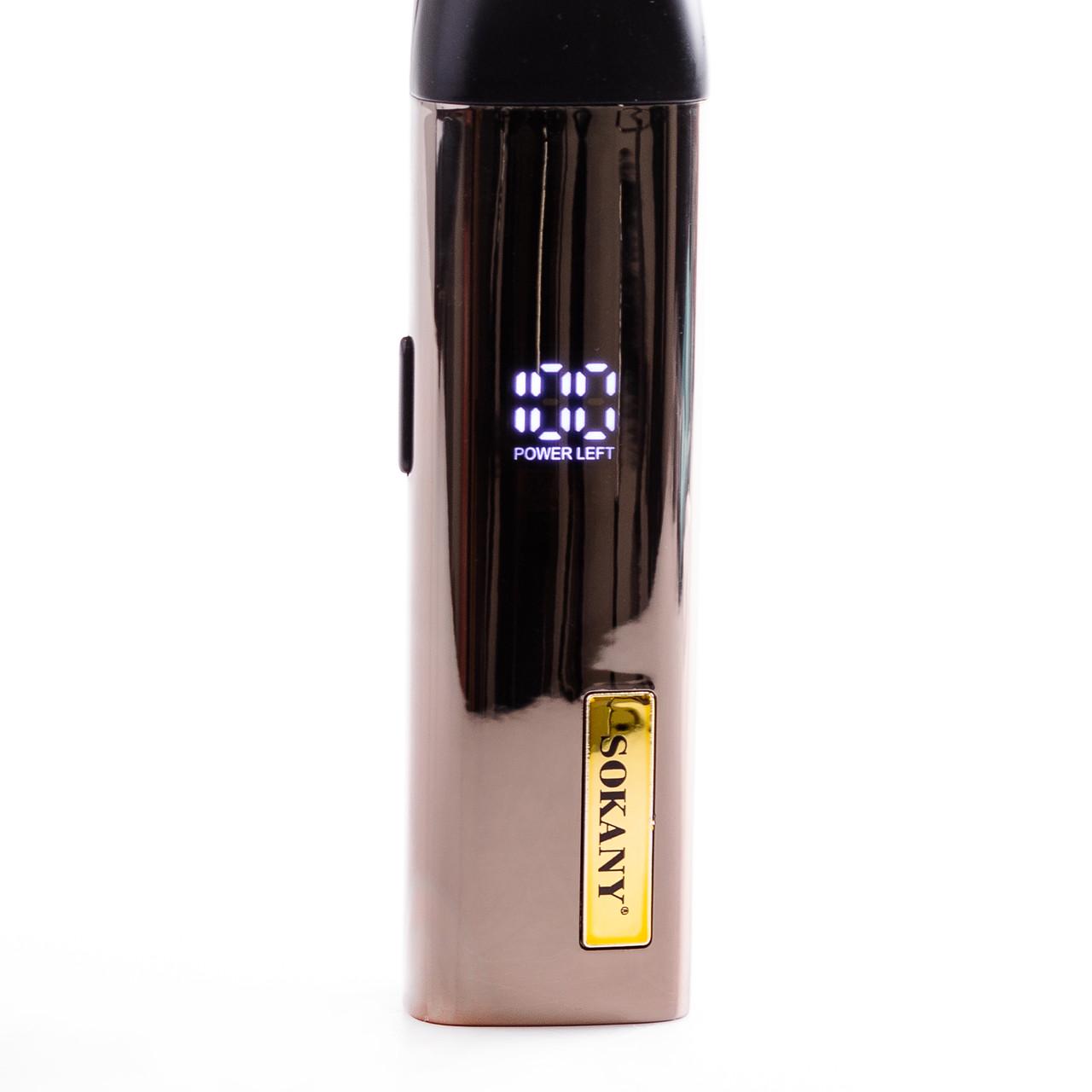 Машинка для стрижки Sokany SK-LF-9957 аккумуляторная (3109) - фото 7