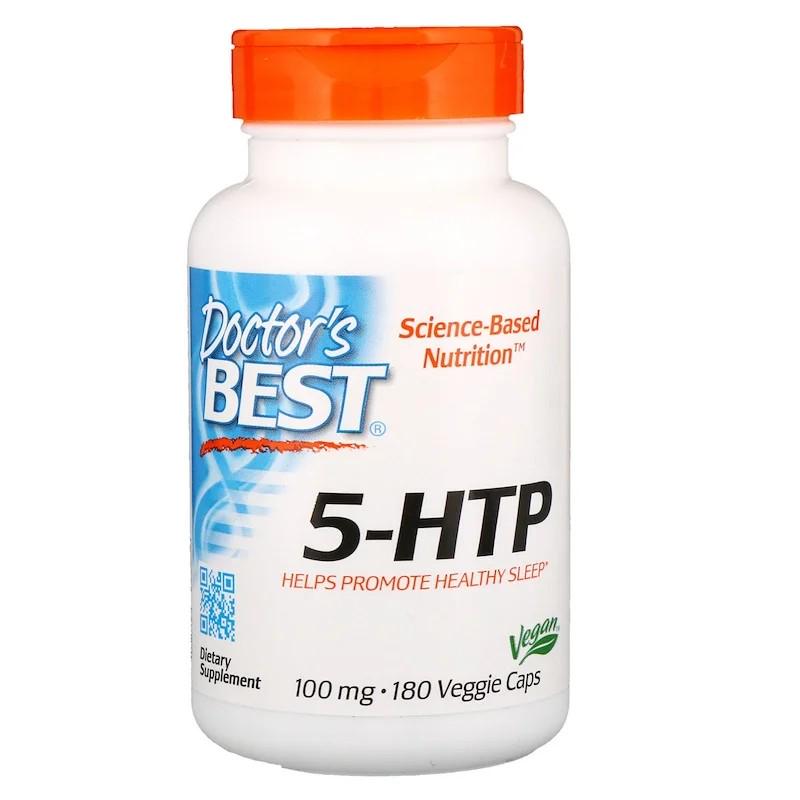 Антидепрессант Doctor's Best Best 5-HTP 100 мг 180 капсул