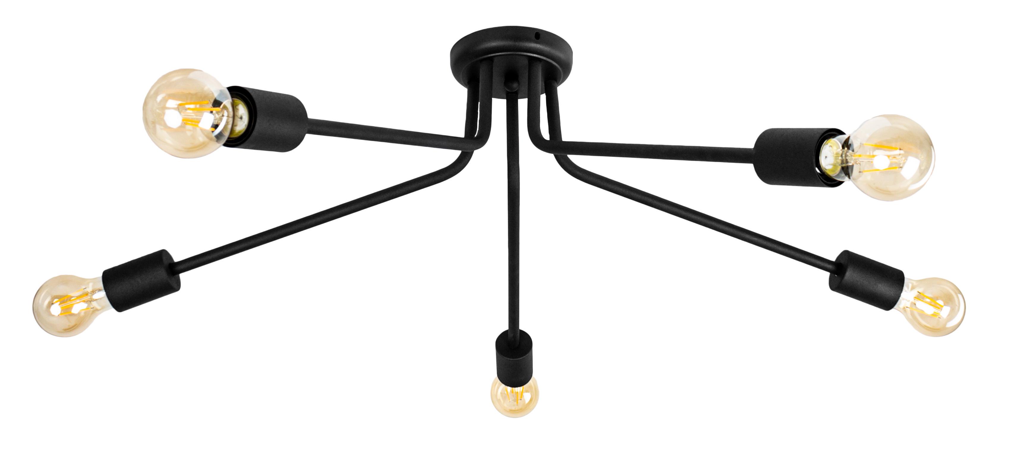 Світильник стельовий Атмолайт Attic L-5 C400 Чорний