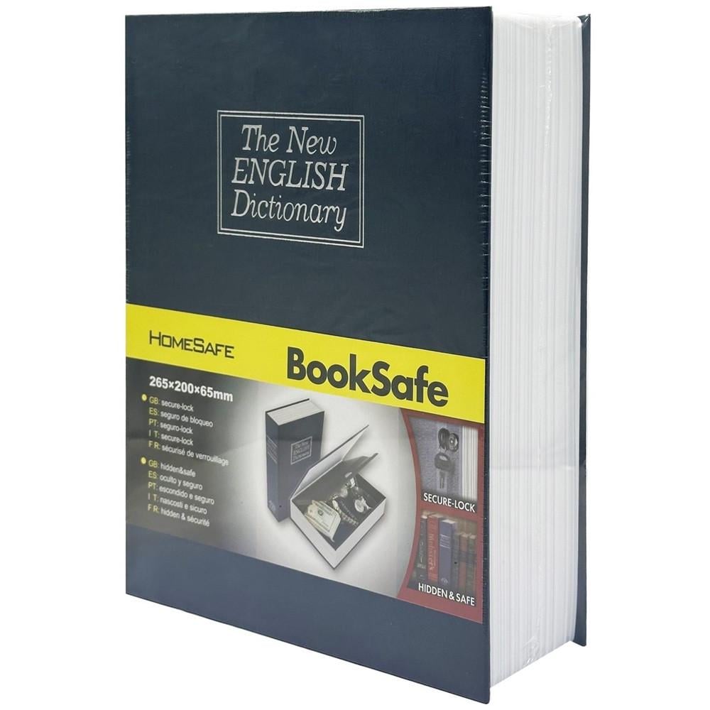 Копилка-сейф BookSafe Книга с ключом металлическая скрытая (32696400)