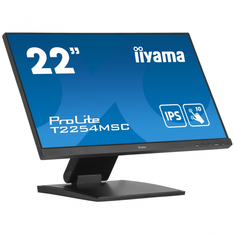 Монитор сенсорный iiyama T2254MSC-B1AG IPS 1920x1080 Full HD 22" 5W (26832322) - фото 7 Монитор сенсорный iiyama T2254MSC-B1AG IPS 1920x1080 Full HD 22" 5W (26832322) - фото 7