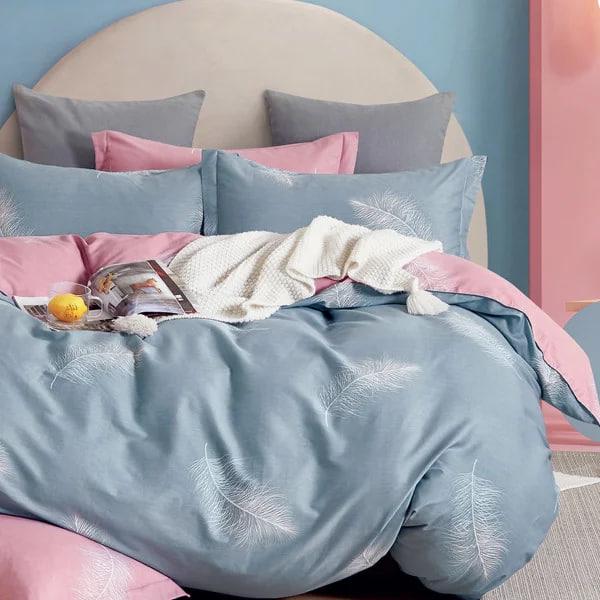 Комплект постельного белья Viluta Twill 787 сатин евро 200х220/70х70 см (1554)