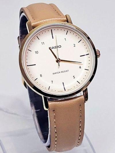 Наручные часы женские Casio LTP-VT03GL-4B Lady Timeless Collection Бежевый (2900339971)
