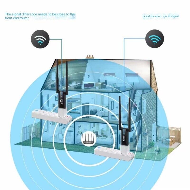 Ретранслятор Wi-Fi Repeater 9205 підсилювач сигналу Чорний (5f1f49fa) - фото 3