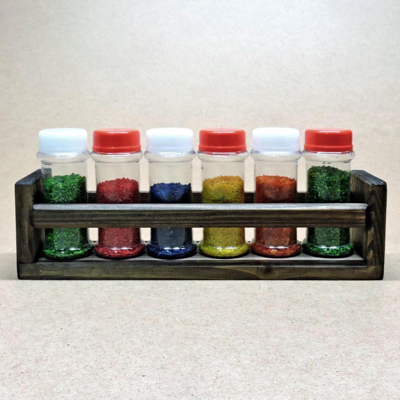 Органайзер для специй из дерева Чили 30 Мокко (СПЦ-000210) - фото 2 Органайзер для специй из дерева Чили 30 Мокко (СПЦ-000210) - фото 2