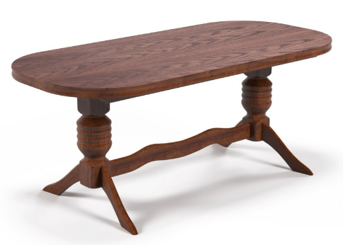 Стіл обідній розкладний Віксель Гранд 760х1000х200 мм Горіх (010) - фото 2 Стіл обідній розкладний Віксель Гранд 760х1000х200 мм Горіх (010) - фото 2