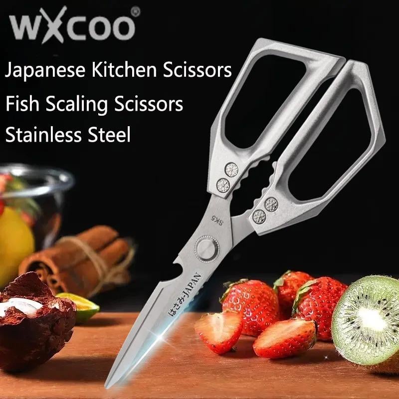 Кухонные ножницы WXCOO из нержавеющей стали (730943)SK5 - фото 9 Кухонные ножницы WXCOO из нержавеющей стали (730943)SK5 - фото 9