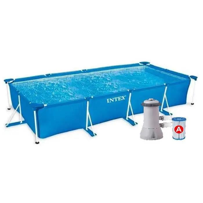 Бассейн каркасный Intex с фильтр-насосом 6503 л 450x220x84 см (28274)