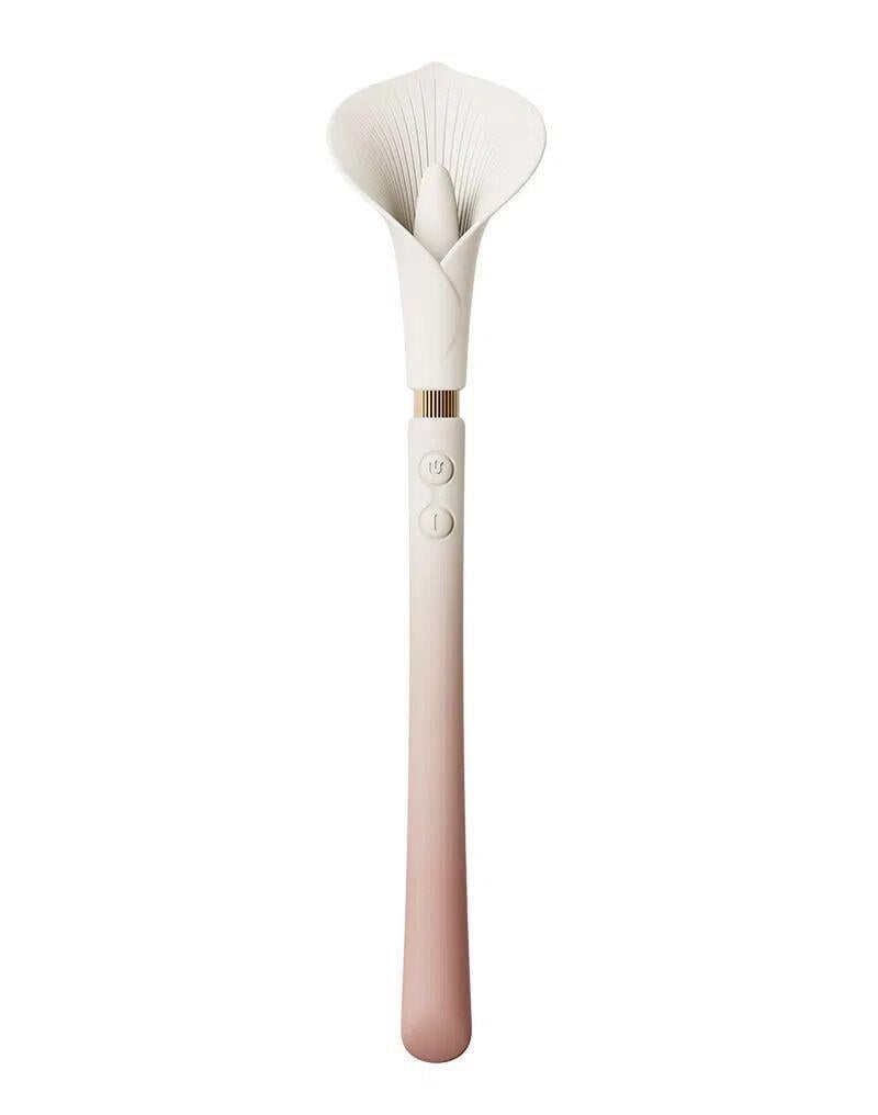 Вибромассажер Zalo Calla Blossom двухсторонний/2 мотора Pink (SX1280) Вибромассажер Zalo Calla Blossom двухсторонний/2 мотора Pink (SX1280)