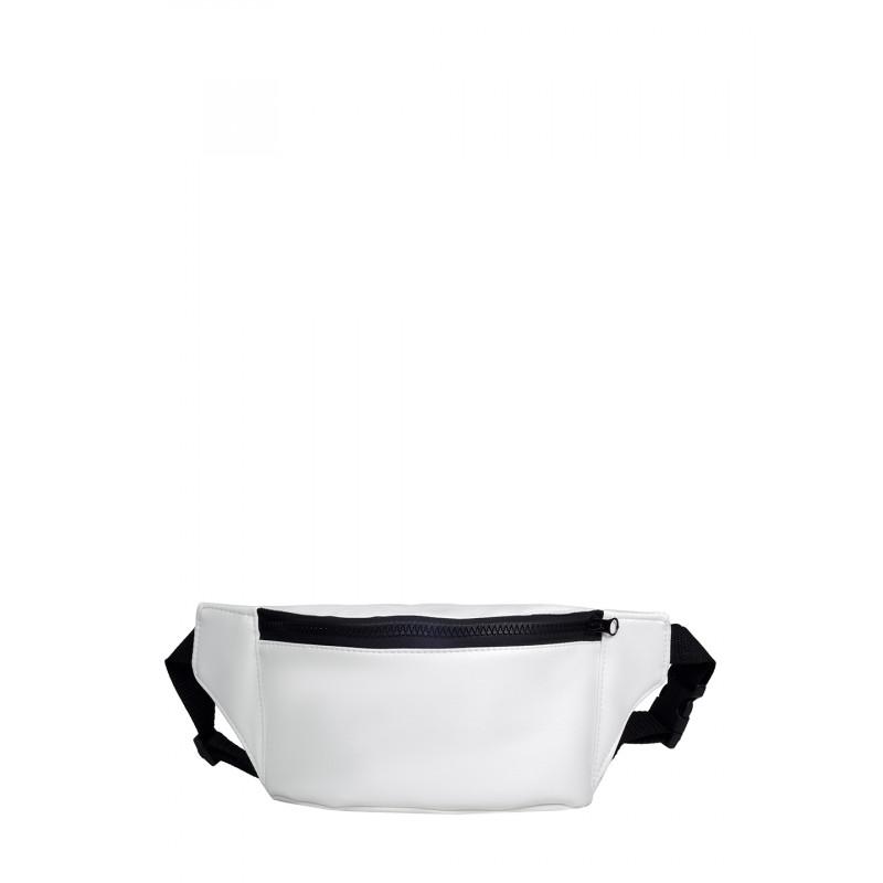 Сумка бананка на пояс Sambag Tirso MST 31x12x5 см Белый