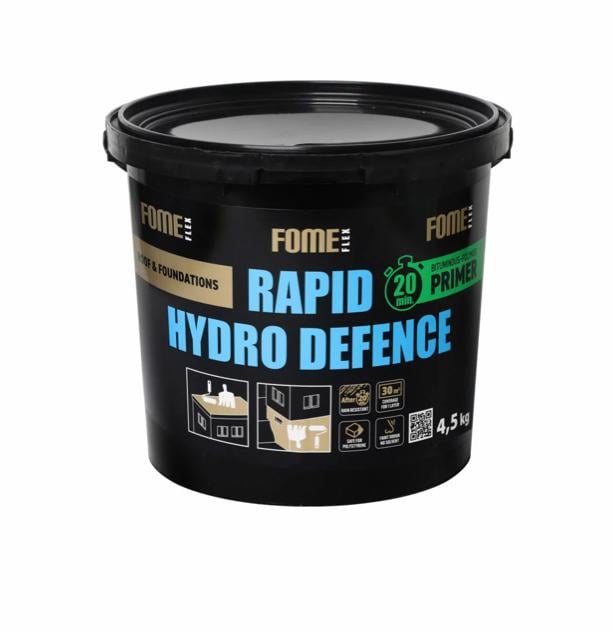 Праймер полімерно-бітумний Flex Rapid Hydro Defense Primer 4,5 кг (01-4-2-056)