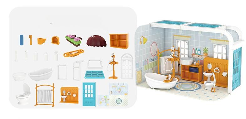 Ігровий набір Іграшковий будинок Koala Town Ванна кімната - фото 4 Ігровий набір Іграшковий будинок Koala Town Ванна кімната - фото 4