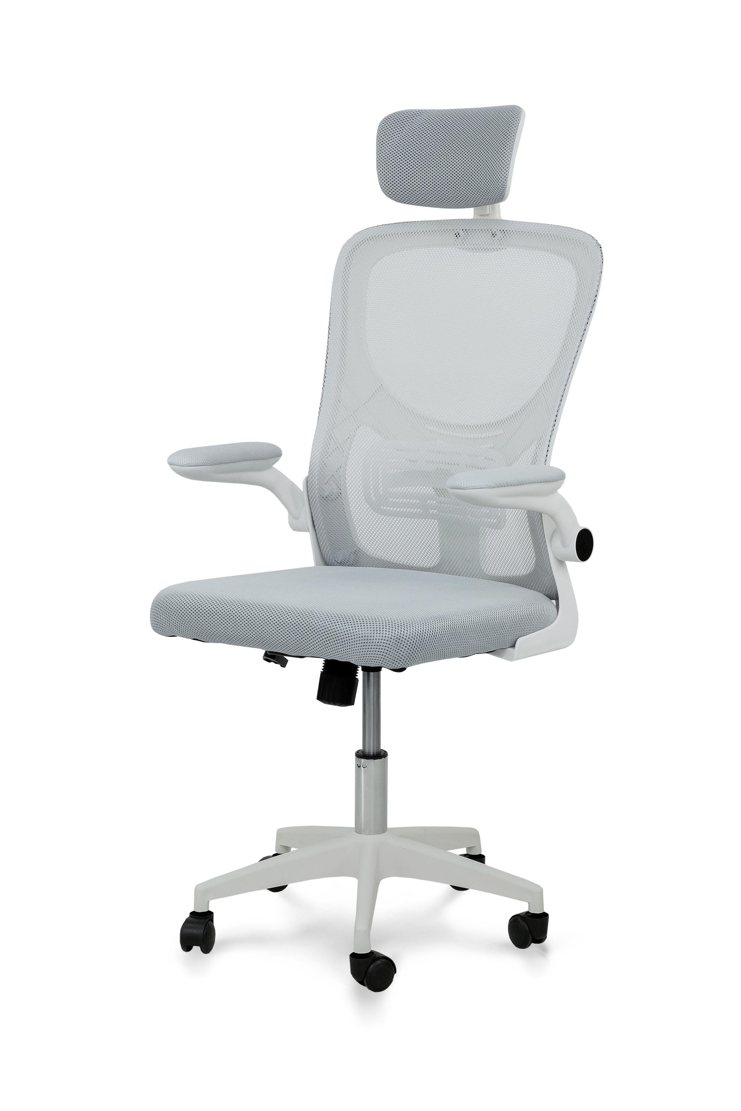 Офісне крісло Comfort Line TONUS Білий/Світло-сірий (TNSWG-124947)