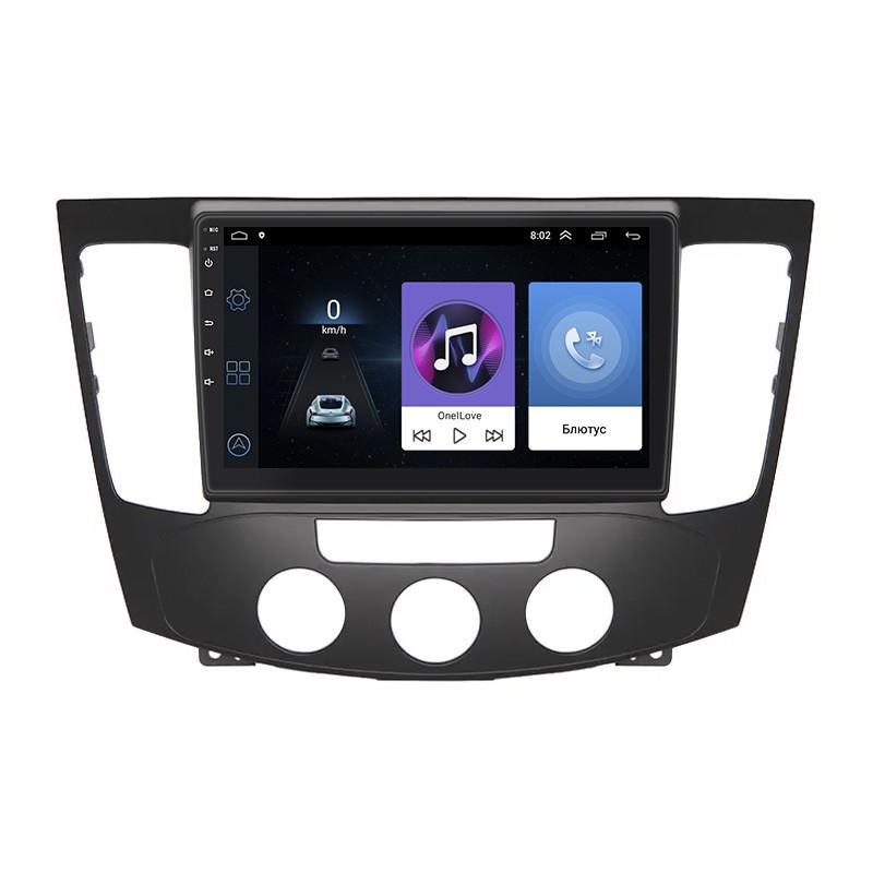 Магнитола штатная Lesko для Hyundai Sonata V NF Manual AC 2008-2010 9" 1/16Gb Wi-Fi GPS Base