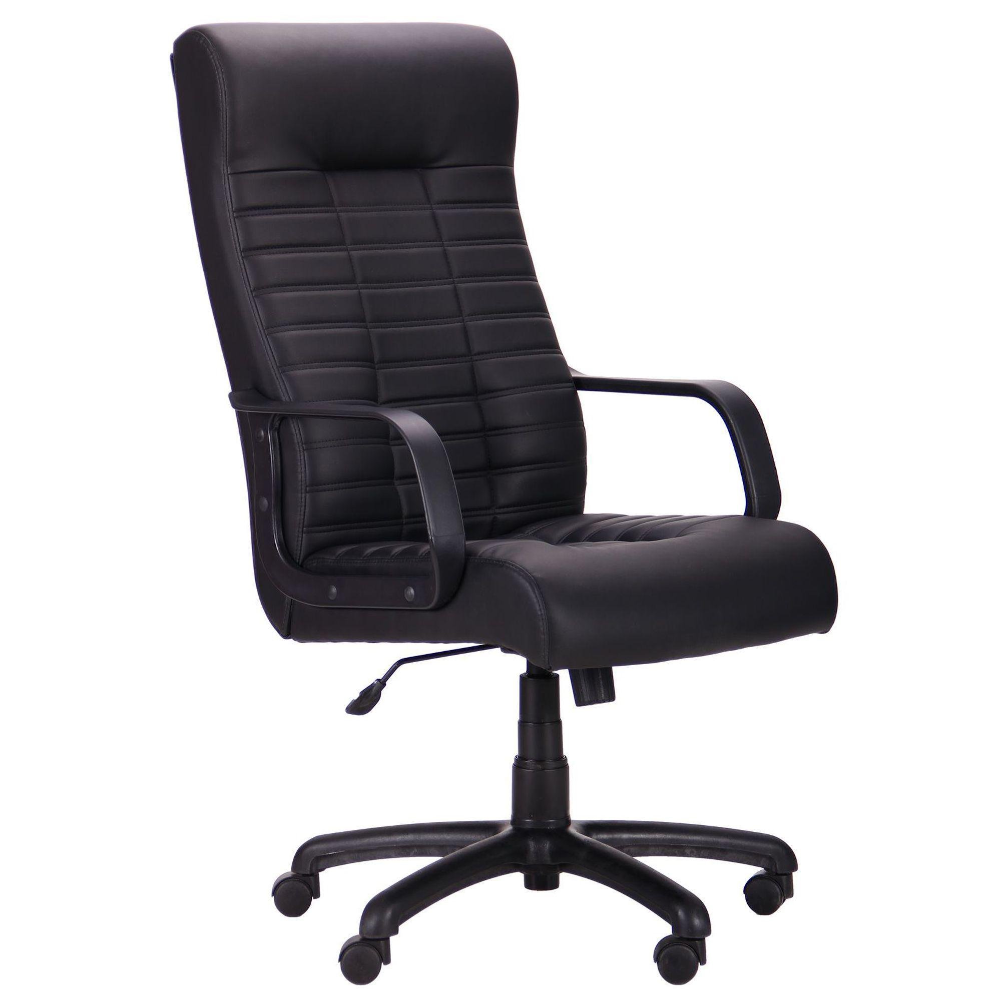 Офисное кресло AMF Атлетик Неаполь N-20 Пластик-М 1120+70х620х770 Черный