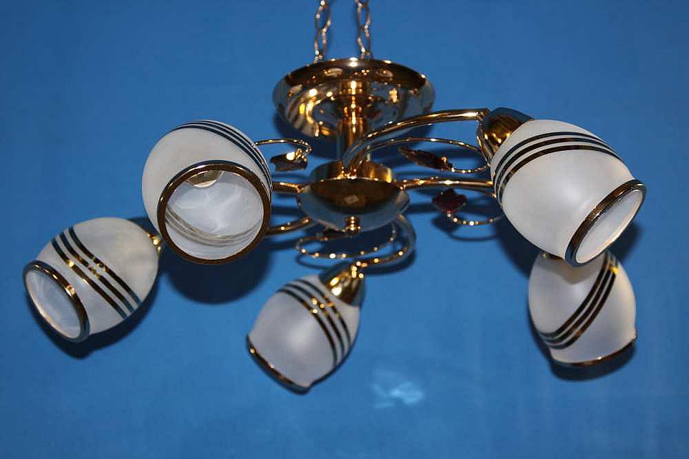 Люстра с плафонами Ray L82420/5 CR (IR005762)