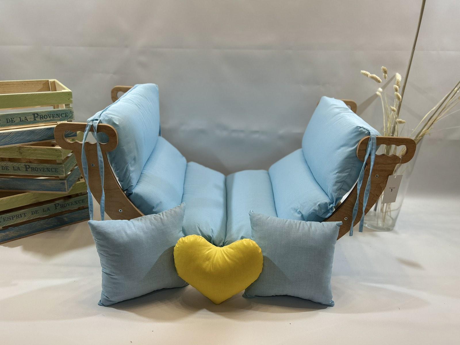 Дитячий тренажер з матрасом Paradox Арка Піклер з натурального дерева (290120239) - фото 1