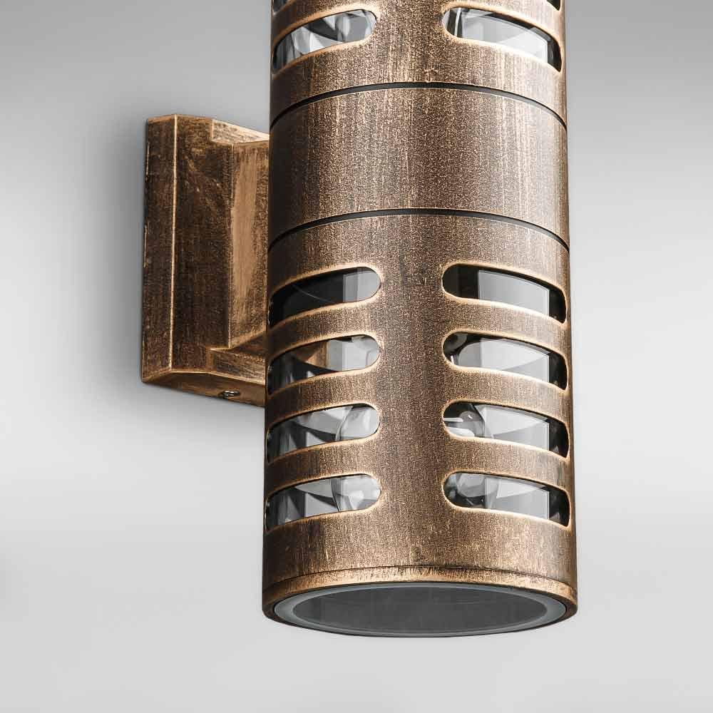 Уличный светильник настенный Lighthouse DL-19316/2W Бронзовый - фото 2 Уличный светильник настенный Lighthouse DL-19316/2W Бронзовый - фото 2