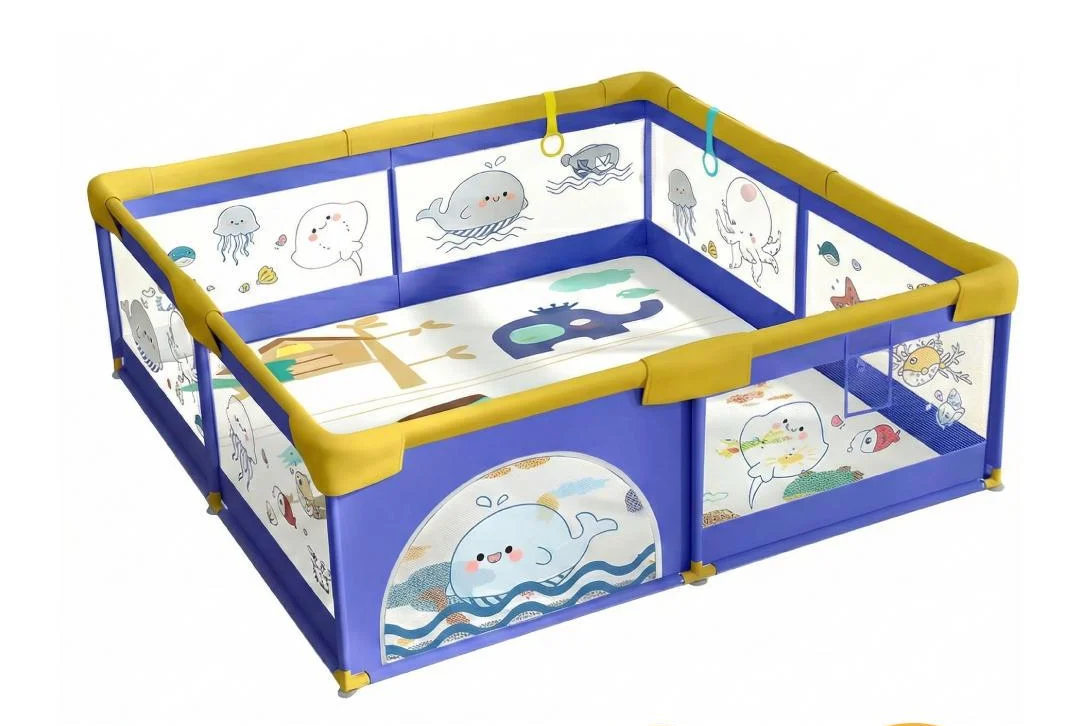 Манеж LEOBRO Морской Кит 150х180 см (LB-1003) Манеж LEOBRO Морской Кит 150х180 см (LB-1003)