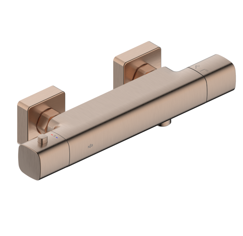 Смеситель для душа KFA Armatura Malaga термостатический Бронза брашированная (5756-010-34)