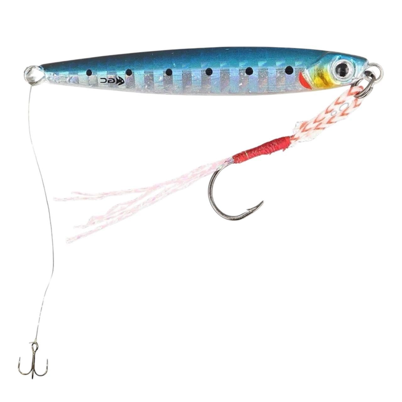 Пилькер Golden Catch Dasher 202 с поводком и тройником для ловли саргана/ставриды/луфаря/жереха/судака 7 г (125647860)