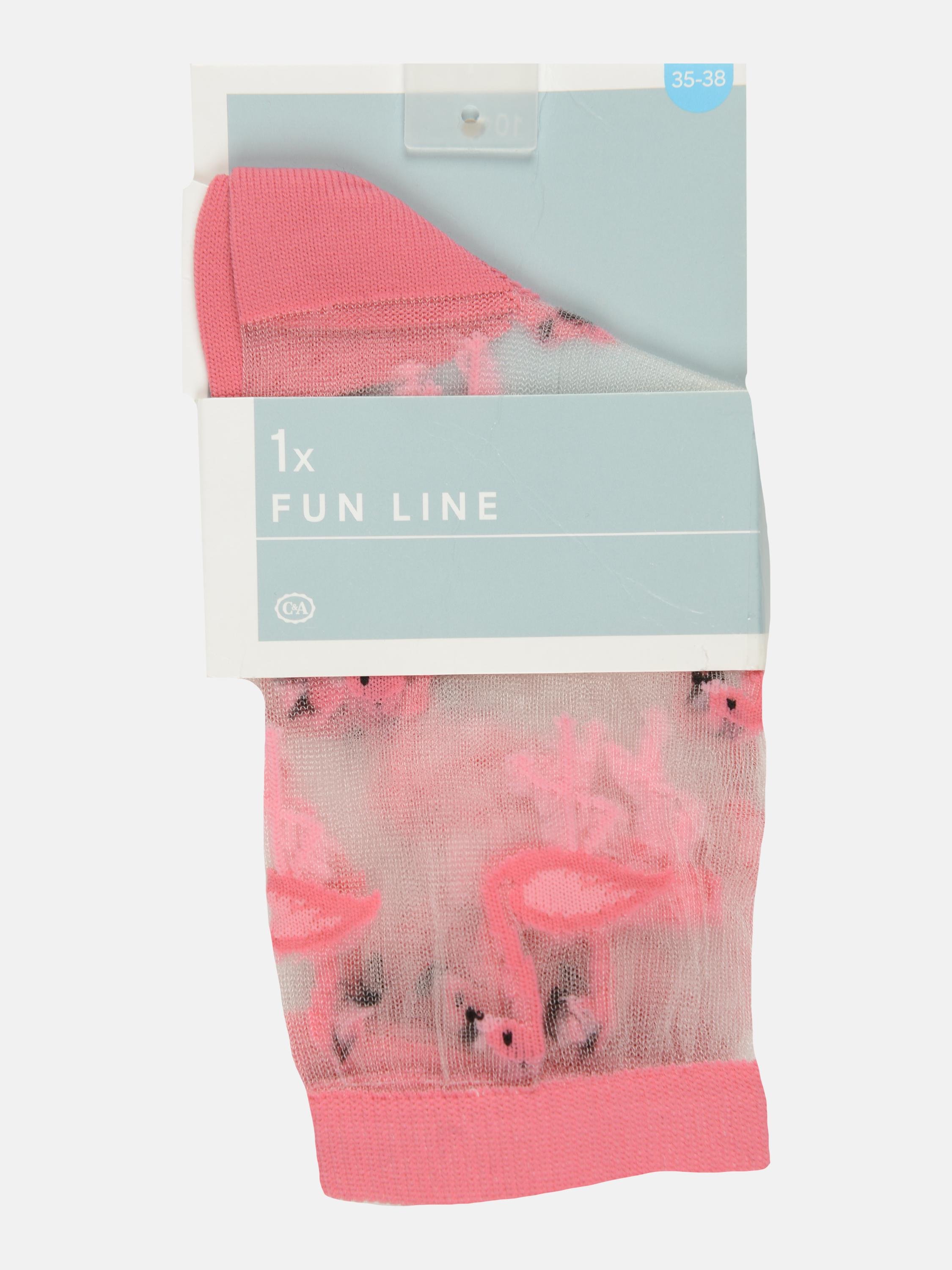 Носки капроновые C&A р. 39-42 Розовый (5867564700510)