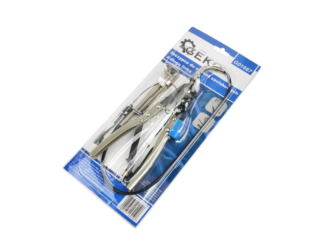 Щипцы для хомутов с гибким удлинителем Geko G01667 - фото 5 Щипцы для хомутов с гибким удлинителем Geko G01667 - фото 5