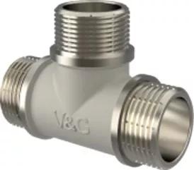 Тройник V&G VALOGIN VG-202401 латунь наружная-наружная-наружная 1/2" (156441) - фото 2 Тройник V&G VALOGIN VG-202401 латунь наружная-наружная-наружная 1/2" (156441) - фото 2