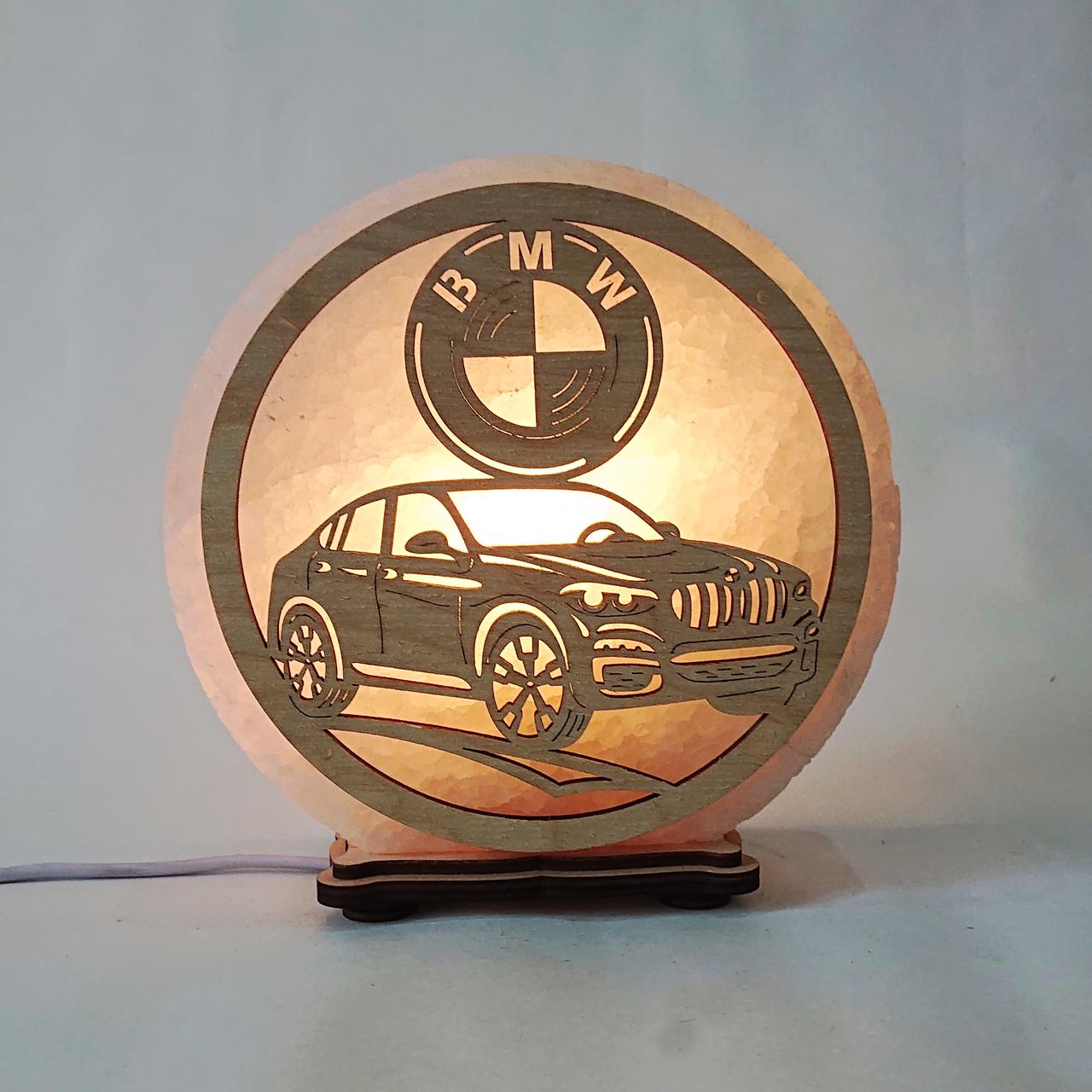 Соляной светильник BMW (КБ-00001-y)