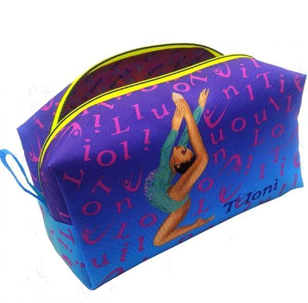 Косметичка Tuloni Zoe UB-CB07 20x10x8 см Pink/Purple/Light Blue