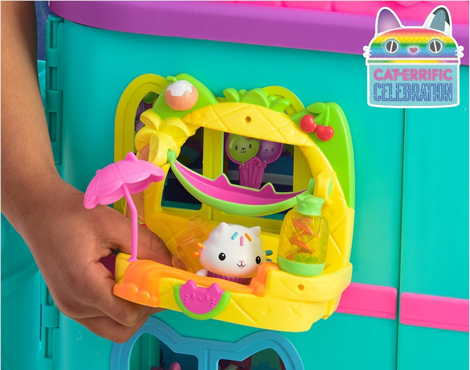 Набір ляльковий будиночок Gabby's Dollhouse Cakey's Fruit Smoothie Balcony Playset (3219548) - фото 7