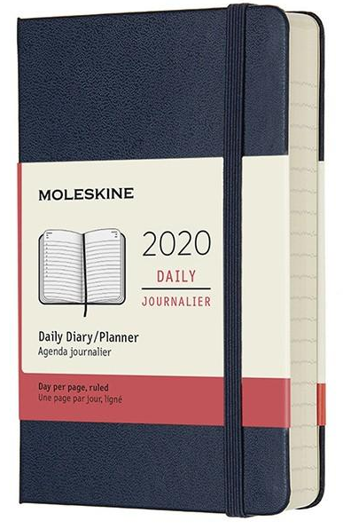 Ежедневник Moleskine 2020 маленький Сапфировый (DHB2012DC2Y20)