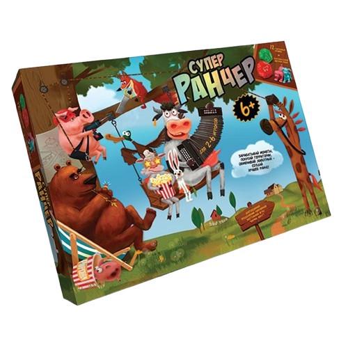 Игра настольная Danko Toys Супер Ранчер (G-SR-01-01U) Игра настольная Danko Toys Супер Ранчер (G-SR-01-01U)