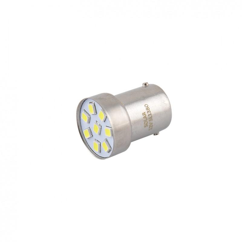 Светодиодные LED автолампы Solar Premium Line 12 В G18.5 BA15s 8SMD 2535 White - фото 2