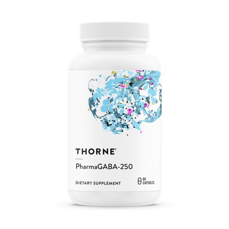 Амінокислота Thorne Pharma GABA-250 60 капс. (8739)