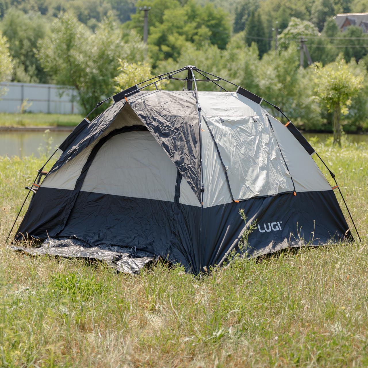 Намет автоматичний LU-016B тримісний 2x2 м Чорний (7457) - фото 5 Намет автоматичний LU-016B тримісний 2x2 м Чорний (7457) - фото 5