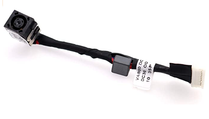 Разьем питания для ноутбука Dell Alienware 17 R1 R5 0R085W DC30100M200 с кабелем шлейф/гнездо для зарядки (1829338555)