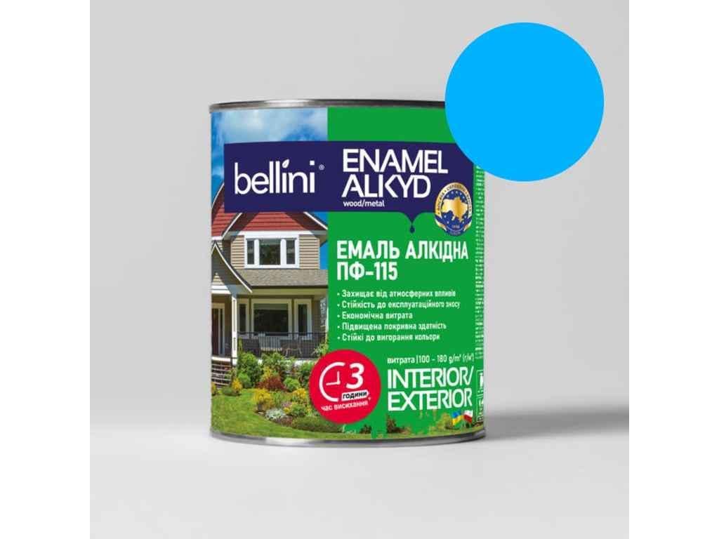 Емаль алкідна ПФ-115 Bellini 2,8 кг Світло-блакитний (1011538) Емаль алкідна ПФ-115 Bellini 2,8 кг Світло-блакитний (1011538)