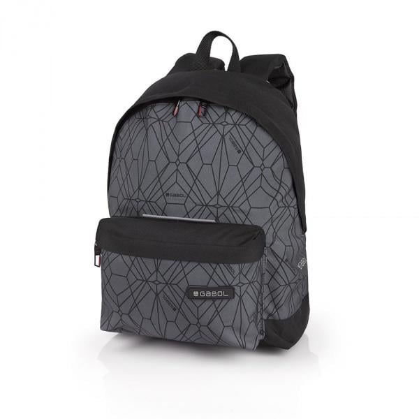 Рюкзак городской Gabol Grid 17 Black (221203)