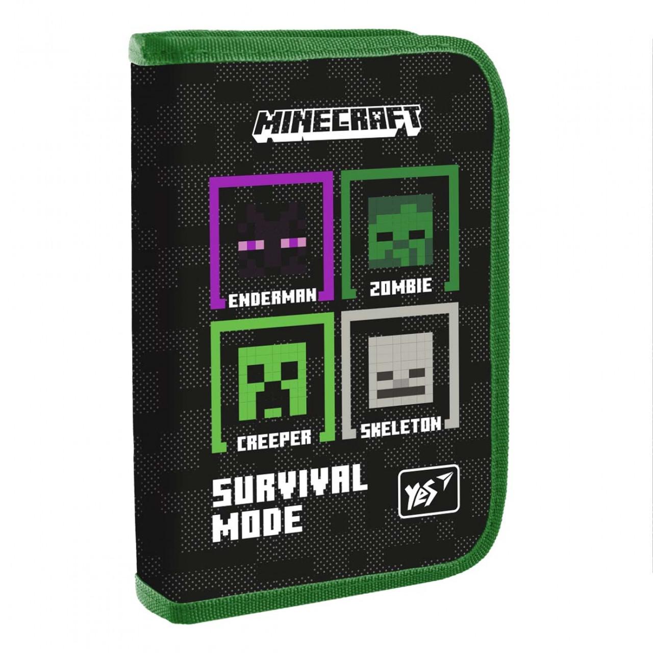 Пенал твердый Yes HP-03 с клапаном Minecraft Beasts (533414)