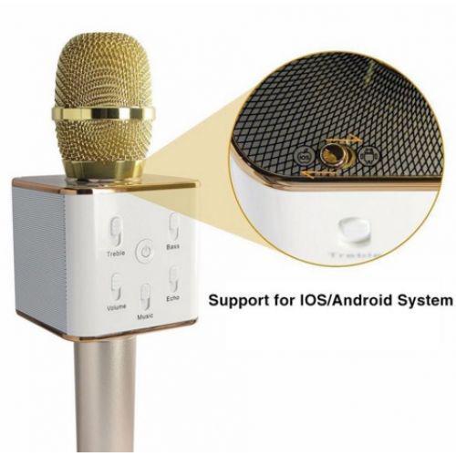 Микрофон Q-7 Wireless Мatrix 10765 Gold (IR004560) - фото 3