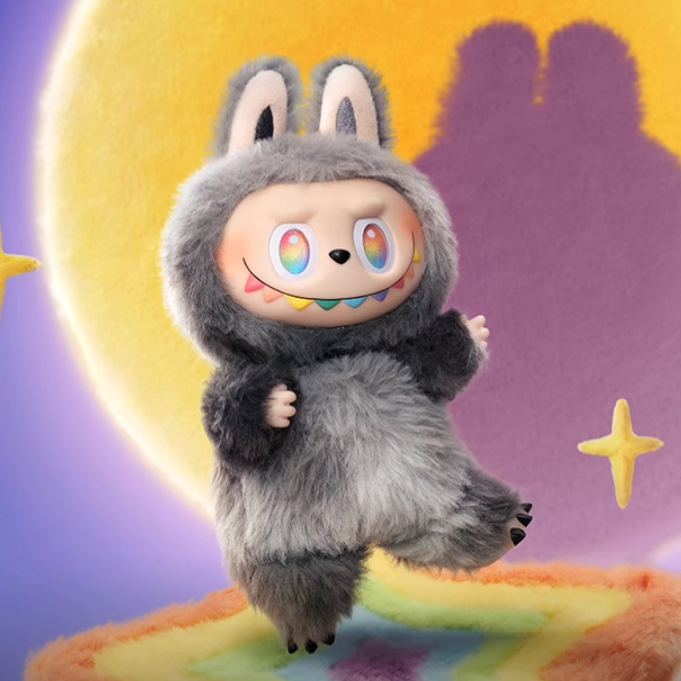 Мягкая игрушка Сюрприз-бокс Labubu на рюкзак (400972) - фото 10