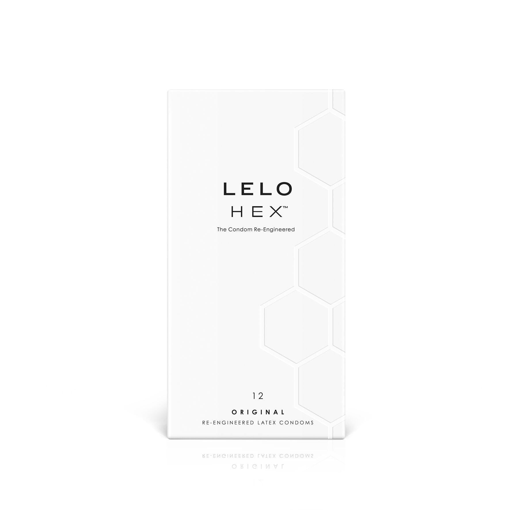 Презервативи LELO HEX Condoms тонкі та суперміцні 12 шт. (BLS1294)