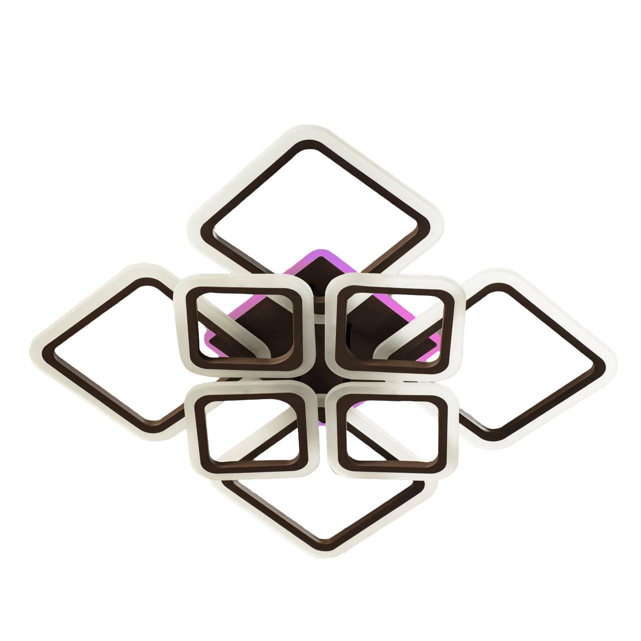 Люстра LED Svet SY-5331/4+4 CO+RG 216W Коричневый Люстра LED Svet SY-5331/4+4 CO+RG 216W Коричневый