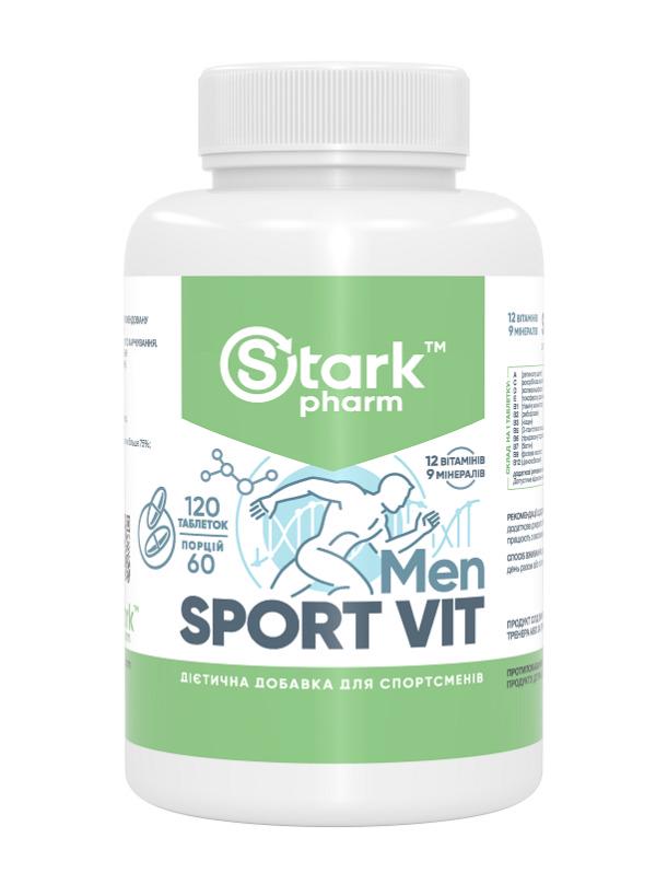 Комплекс для мужчин Stark Pharm Sport Vit For Men ввитаминно-минеральный 120 таблеток